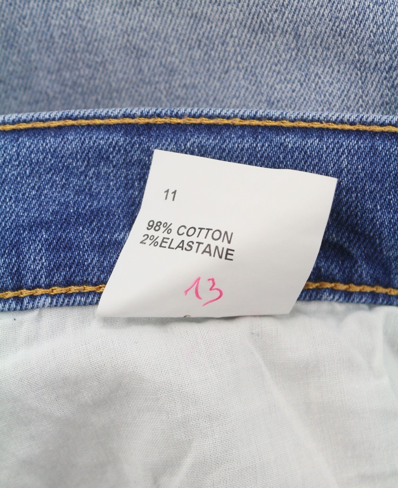 TIGER OF SWEDEN Pistolero Dallas Men Jeans W32/L34 Blue Whiskers Faded Slim Fit
