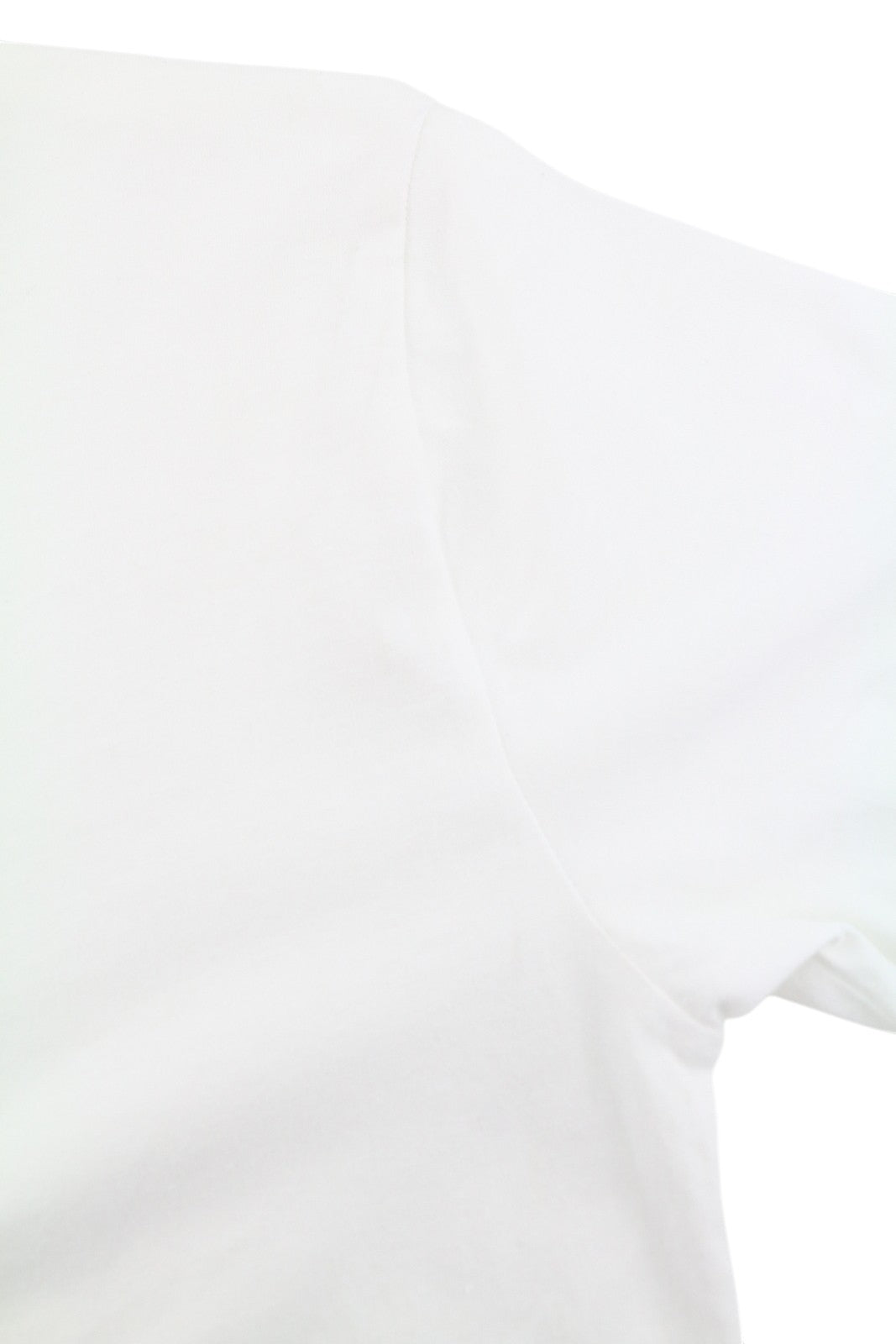 LEVI'S Slim Men T-Shirt S White Cotton Tricot Crew Short Sleeved