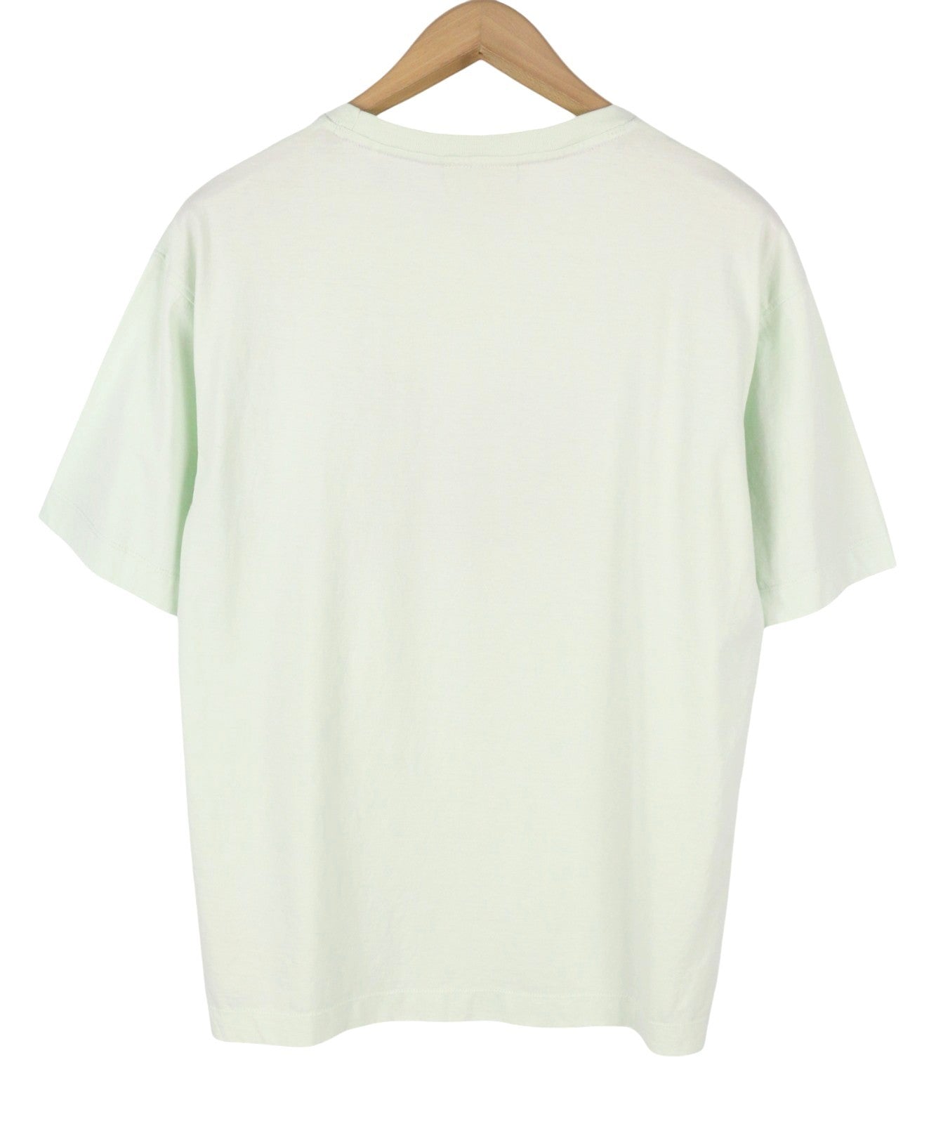 SCOTCH & SODA Men T-Shirt M Mint Green Crew Collar Cotton Tricot Short Sleeve