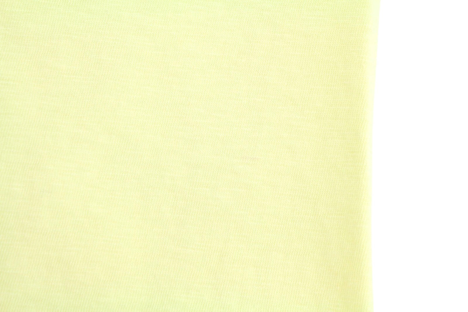 SCOTCH & SODA Men T-Shirt M Yellow Crew Collar Cotton Tricot Short Sleeved