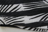 Black White Jersey Sweatshirt