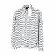 SCOTCH & SODA Men Shirt M Abstract Patterned Spread Collared Twill Casual