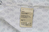 Black White Twill Button-Up