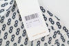 Black White Twill Button-Up
