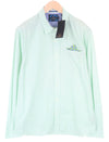 Green Twill Button-Up