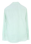 Green Twill Button-Up