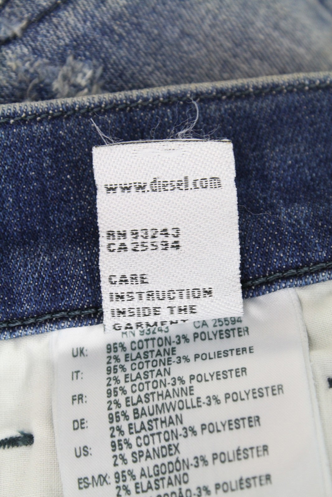 DIESEL D-Reeft-T 0870O Men Jeans W26 Sweat Jogg Distressed Washed Skinny Boys