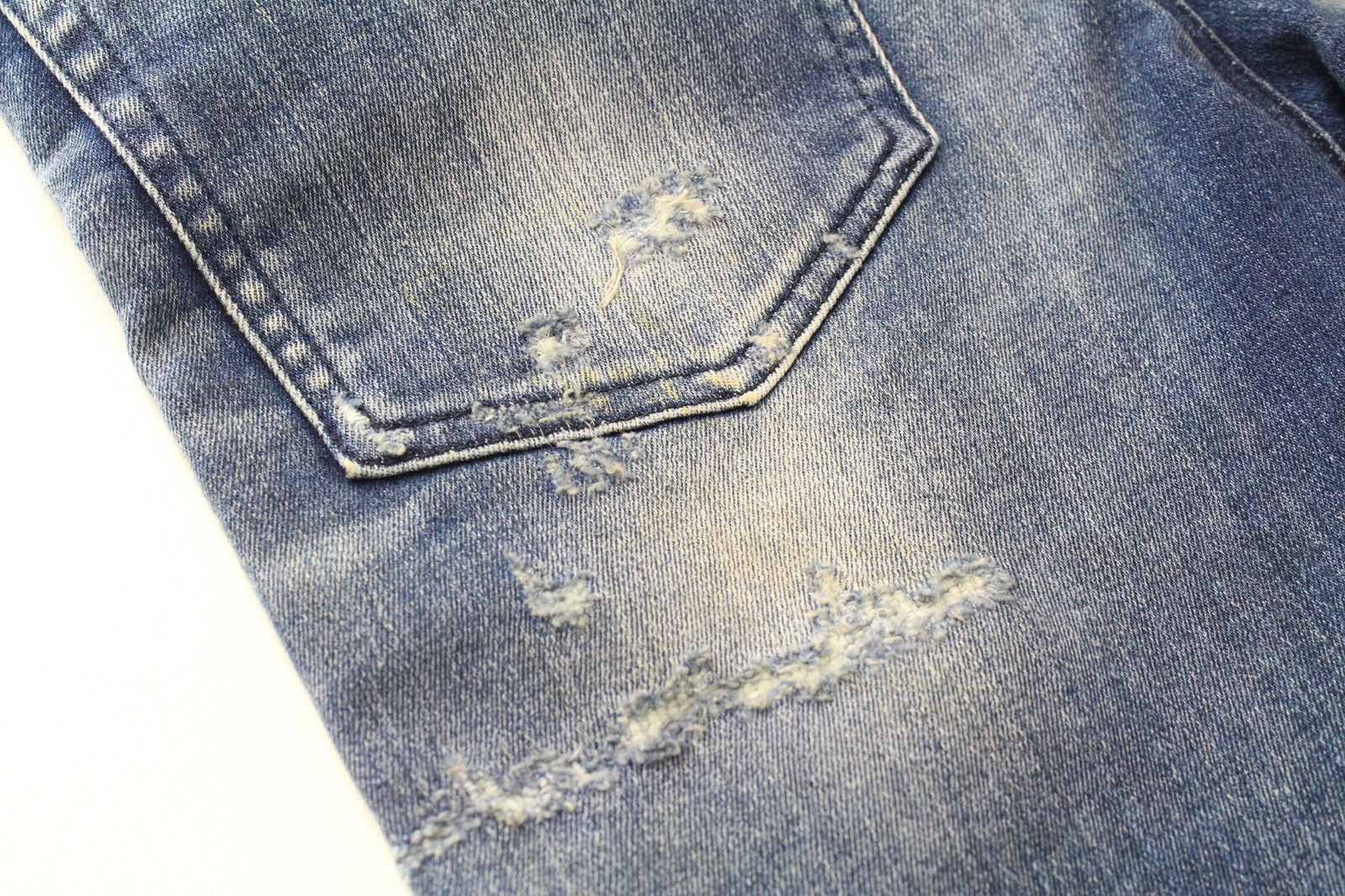 DIESEL D-Reeft-T 0870O Men Jeans W26 Skinny Boys Sweat Jogg Distressed Stained