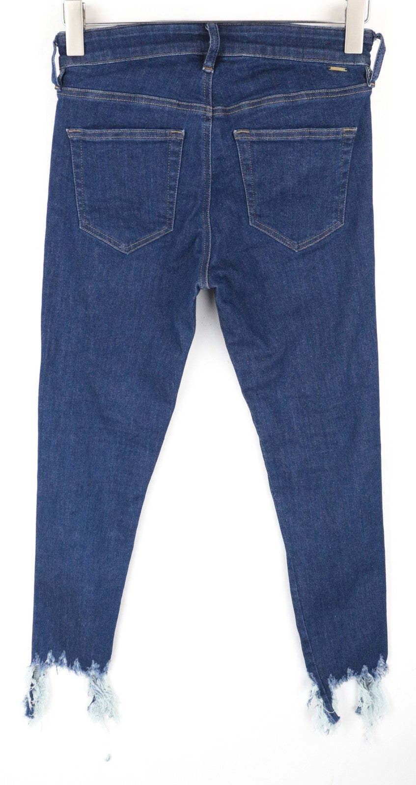 DIESEL Slandy 088AT Women Jeans W28/L32 Super Slim Skinny Stretch Blue Distress