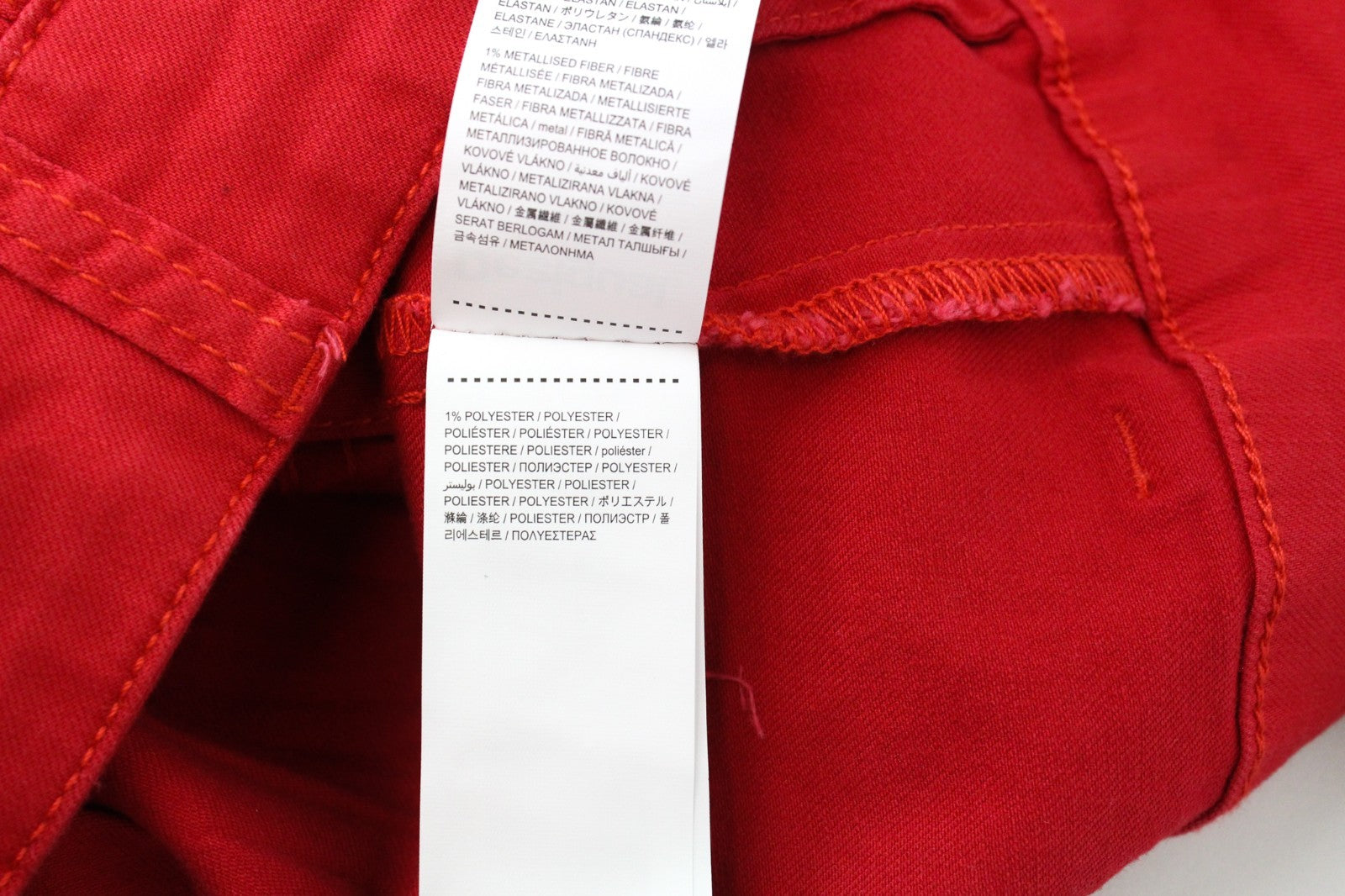 DESIGUAL Chaq Kyle Women Jacket 34 Sequins Colorful Red Embroidered Knit
