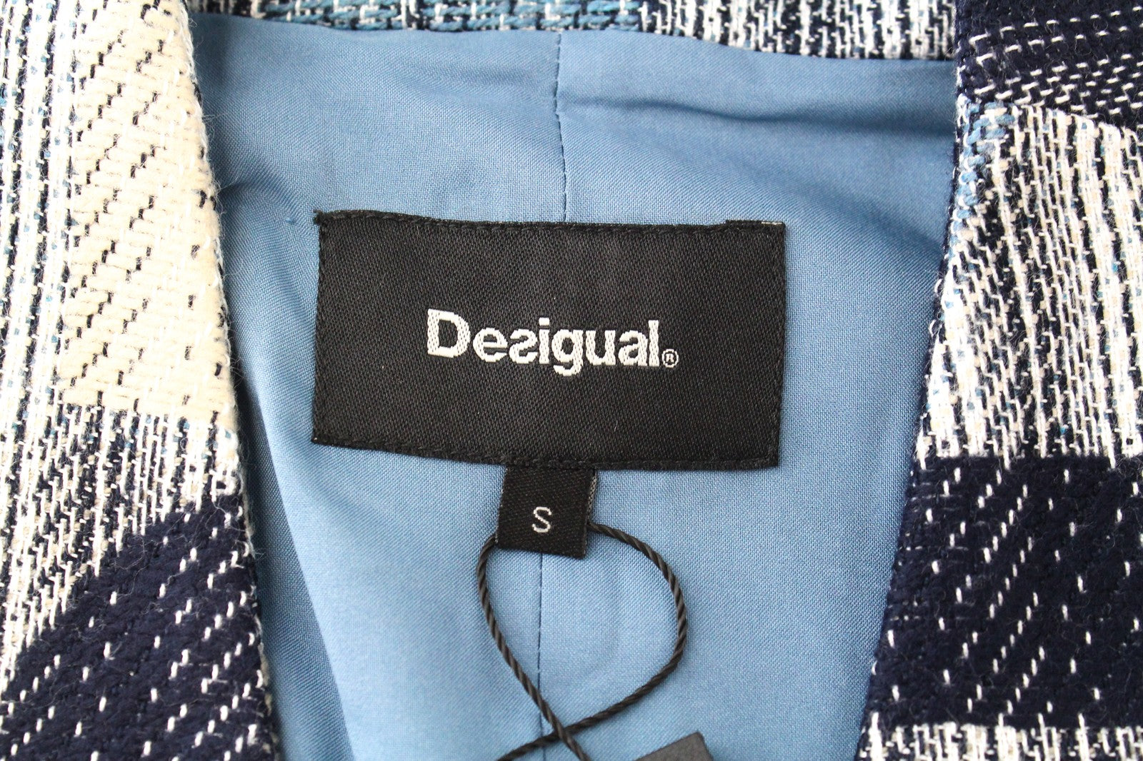 DESIGUAL Chaq Letters Women Waistcoat S Abstract Logo Print Pocketed Pullover