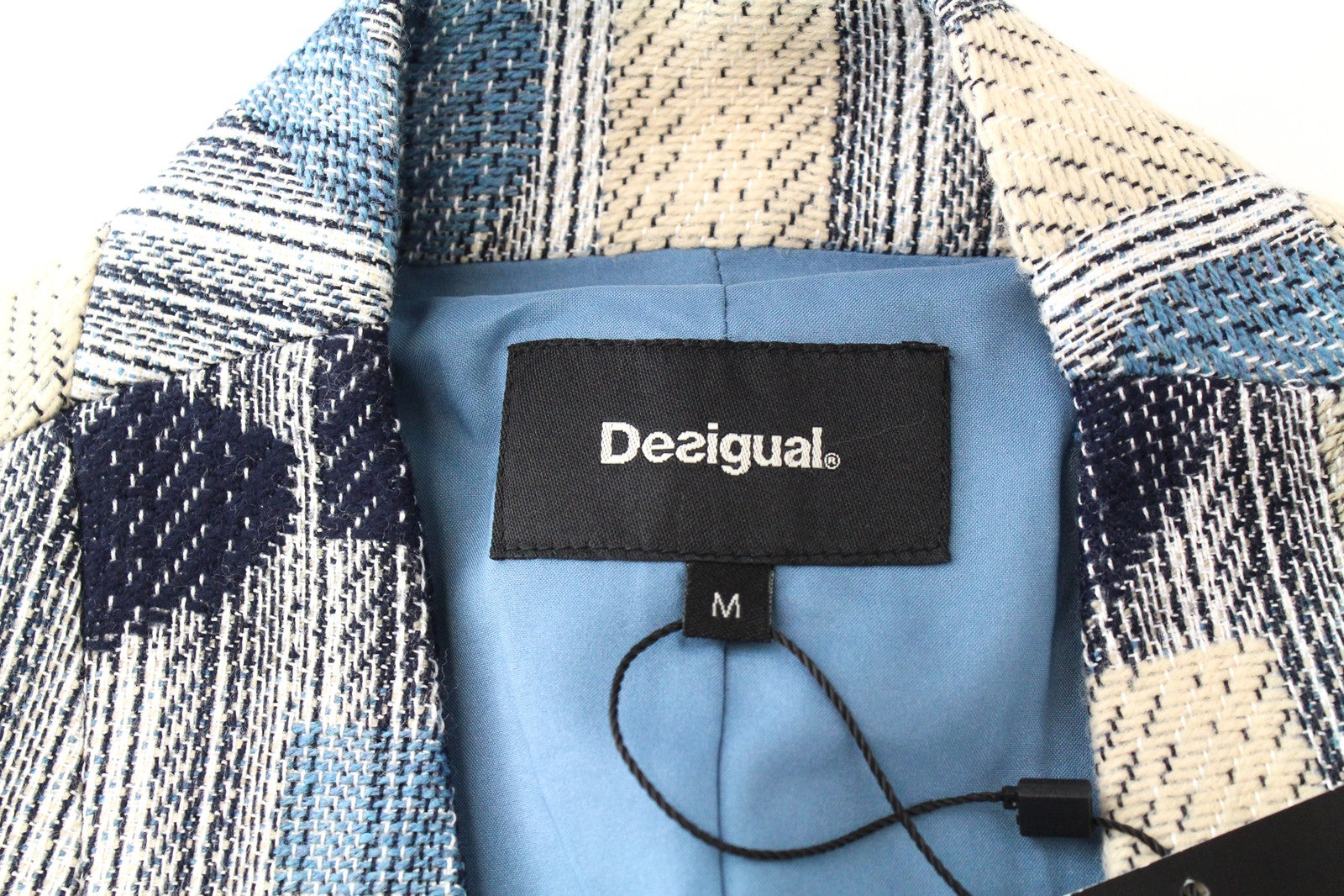 DESIGUAL Chaq Letters Women Waistcoat M Abstract Logo Short Pocketed Pullover