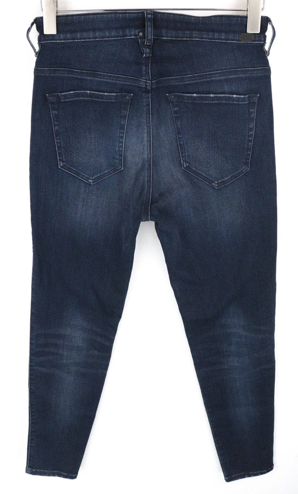 DIESEL Slandy-High 0870C Women Jeans W29/L30 Blue Distressed Washed Slim Skinny