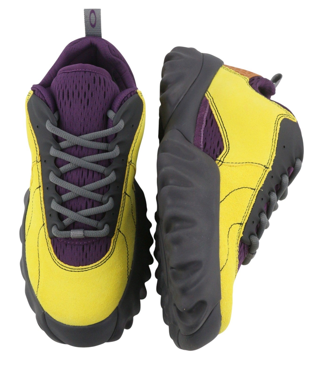 BRAIN DEAD x Oakley Factory Team Chop Saw Men Boots EU41 Lemon Plum Lace RRP189