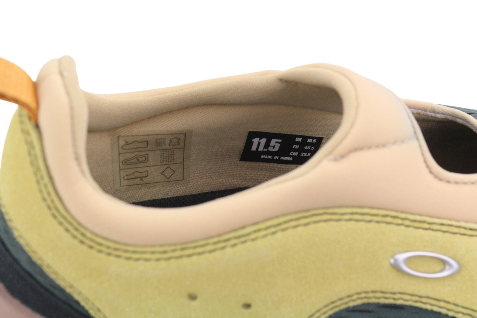 BRAIN DEAD x Oakley Factory Team Suede Flesh Men Sandals EU45.5 Whey Multi Low