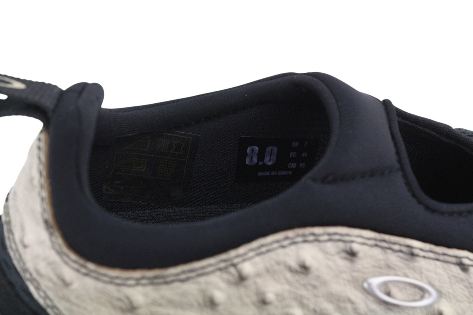 BRAIN DEAD x Oakley Factory Team Ostrich Flesh Men Sandals EU41 Castle Black