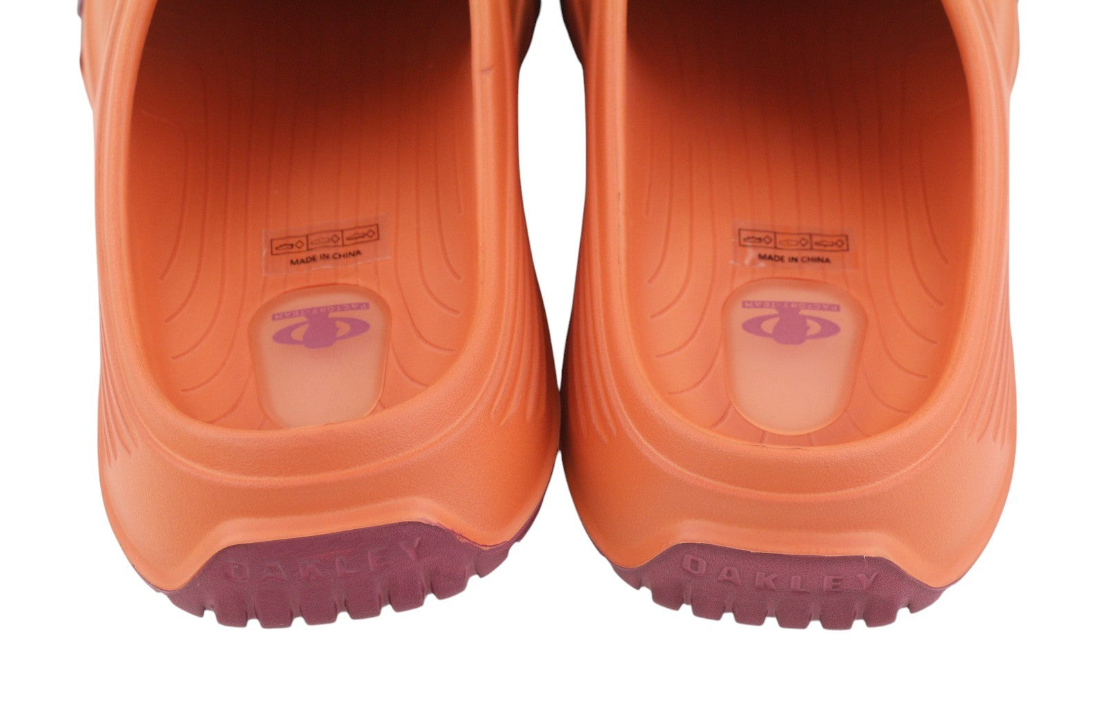 BRAIN DEAD x Oakley Factory Team Paguro Slide Men Slippers EU43 Rust Square Toe