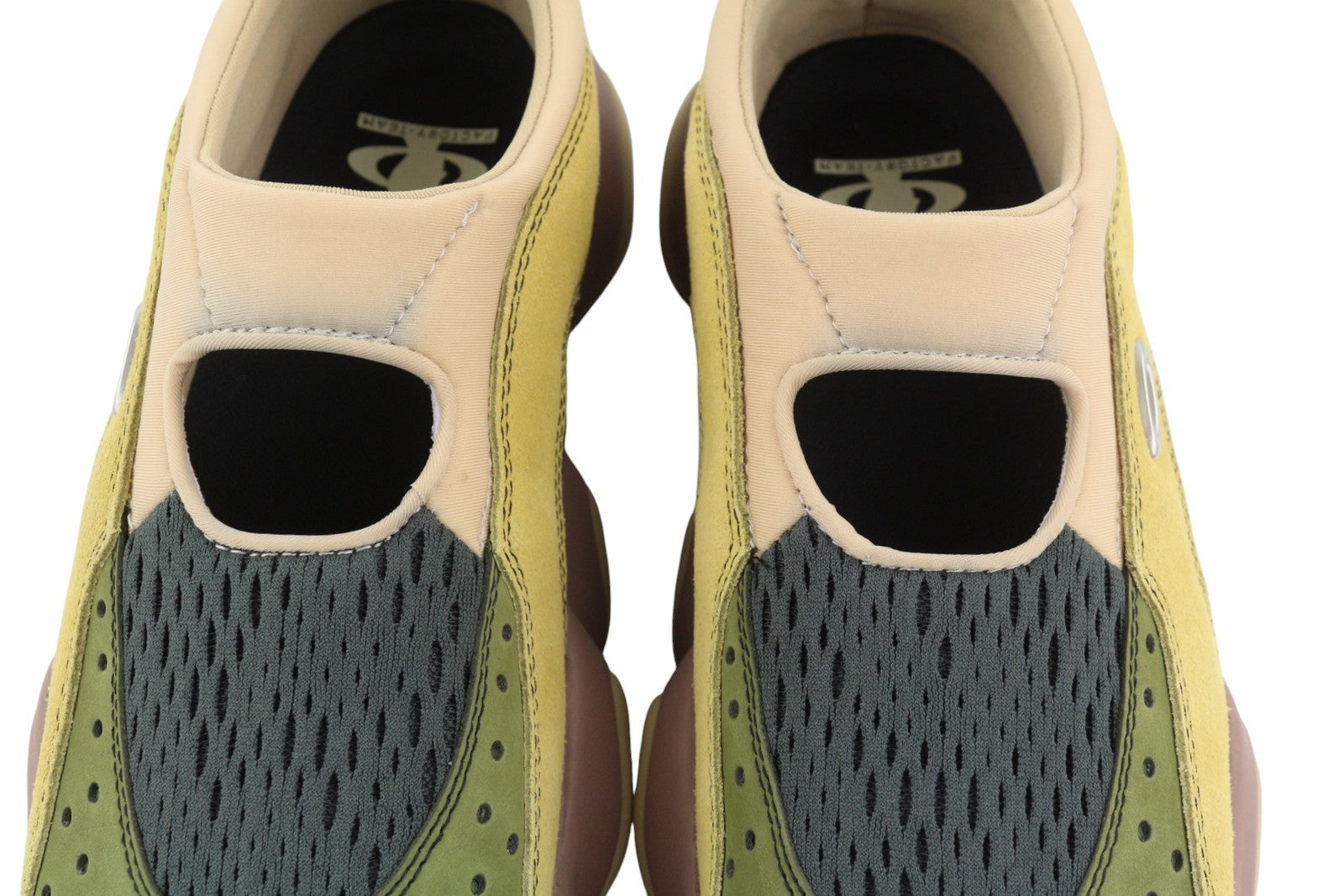 BRAIN DEAD x Oakley Factory Team Suede Flesh Men Sandals EU44 Whey Multi Slip