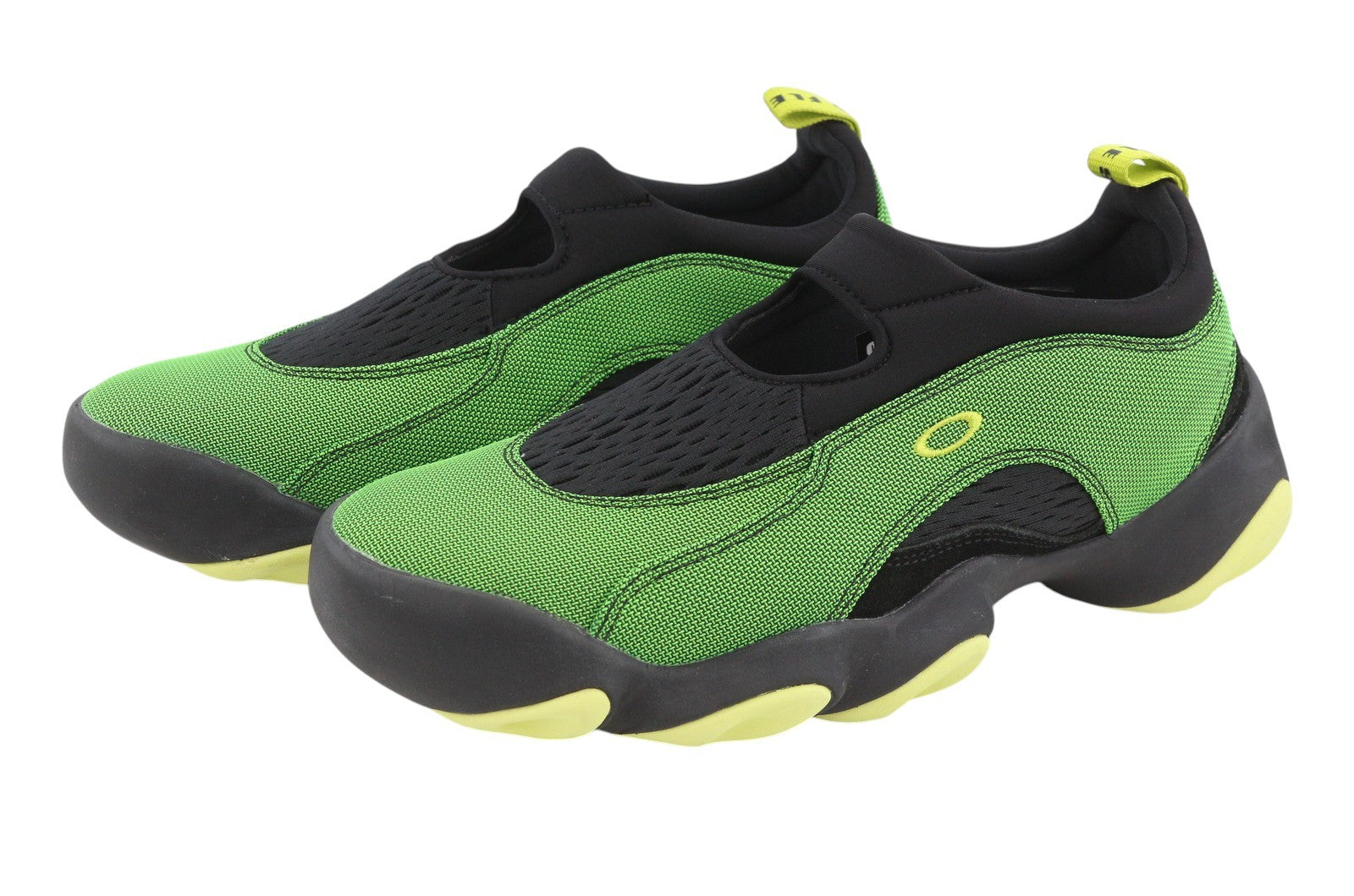 BRAIN DEAD x Oakley Factory Team Flesh Men Sandals EU42.5 Green Lemon Slip On