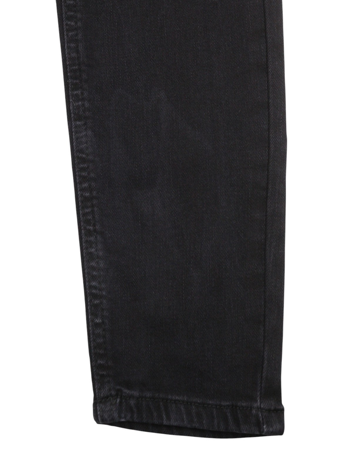 ONLY June Skinny Women Jeans W28/L32 Black Super Low Waist Ankle Zip Fly