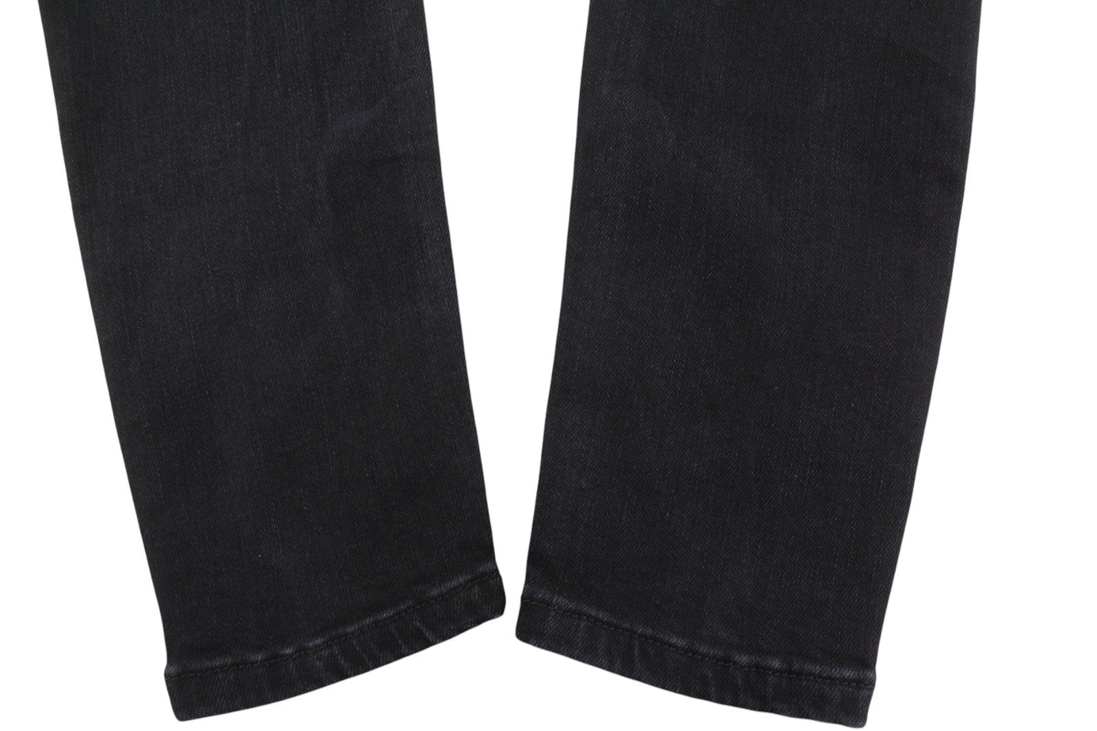 ONLY June Skinny Women Jeans W28/L32 Black Super Low Waist Ankle Zip Fly