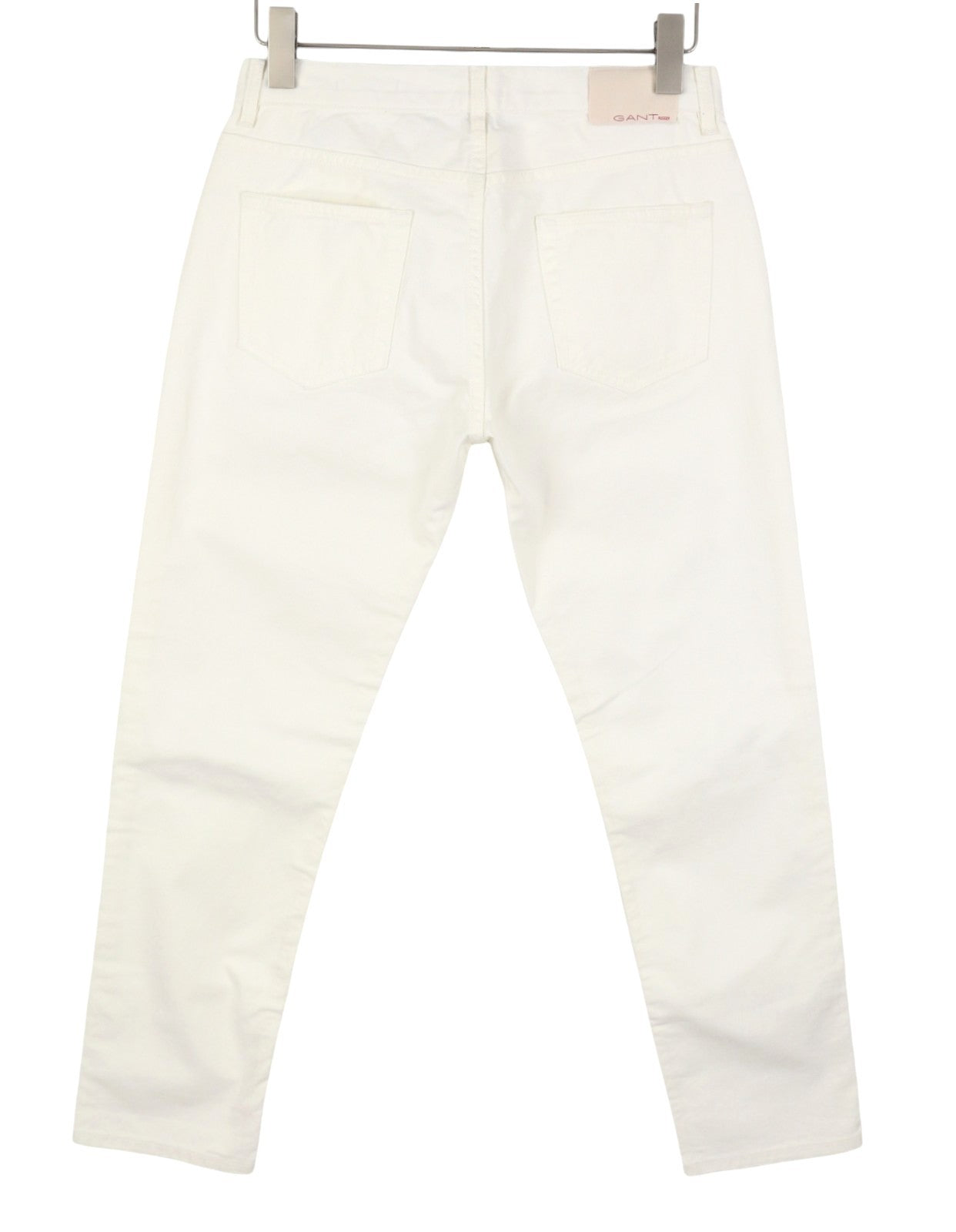 GANT Rugger Slacker White Women Jeans W27/L34 Off White Slim Leg Distressed