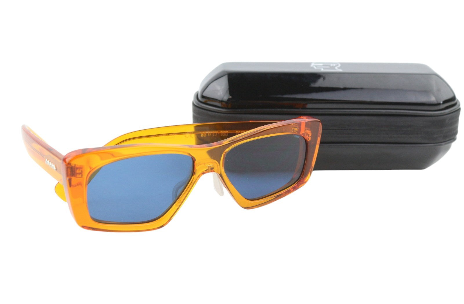 BRAIN DEAD Kopelman Orange/Blue Men Sunglasses OS UV Protection Tinted Unisex