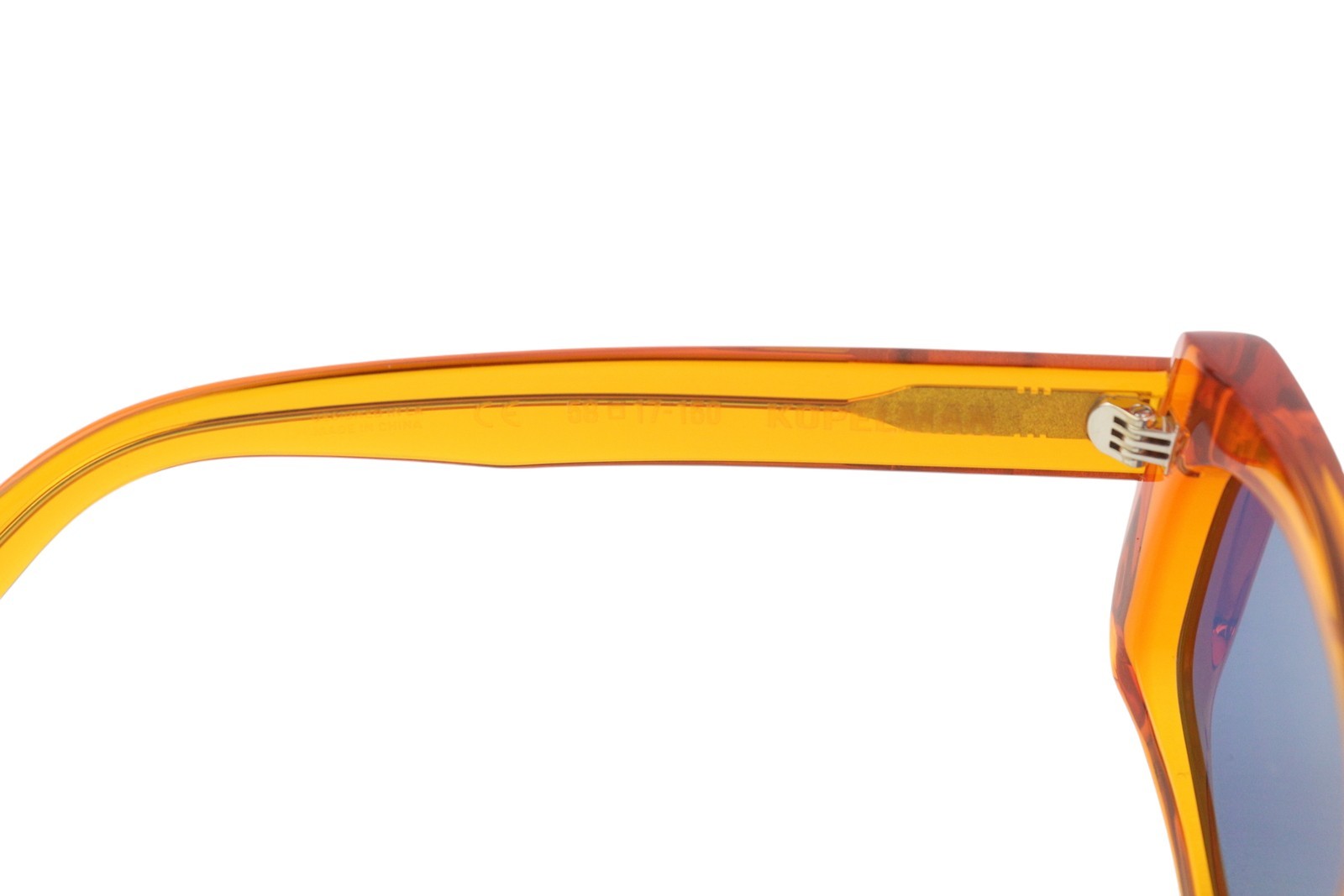 BRAIN DEAD Kopelman Orange/Blue Men Sunglasses OS UV Protection Tinted Unisex