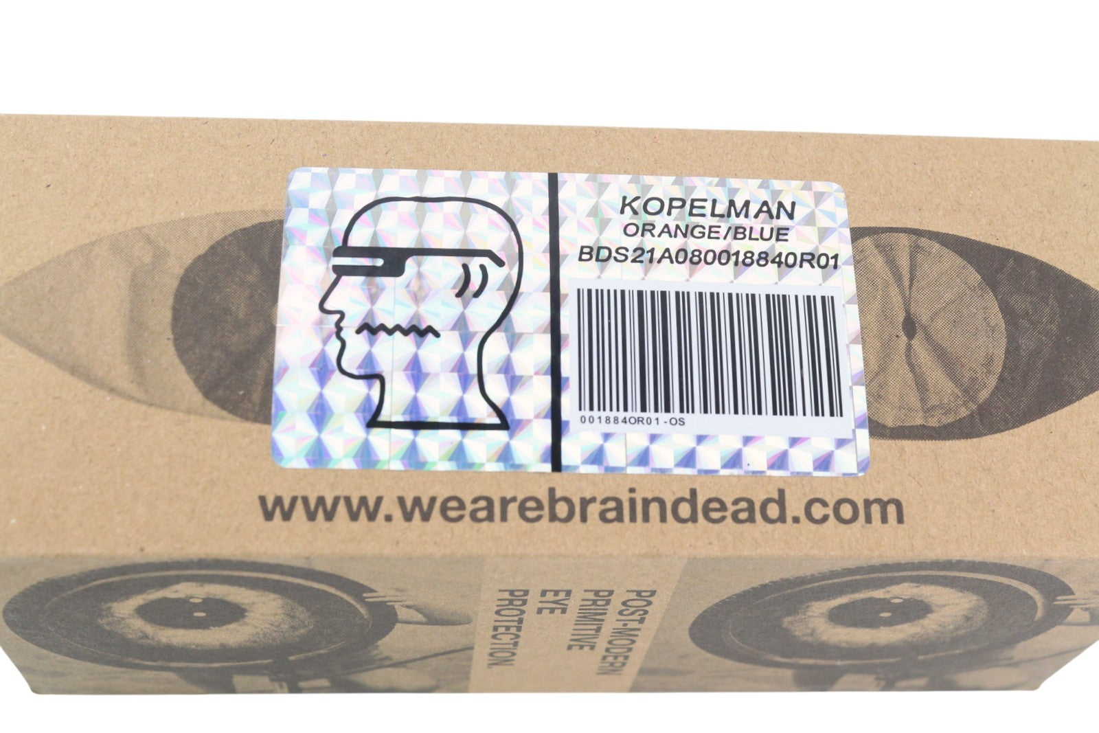 BRAIN DEAD Kopelman Orange/Blue Men Sunglasses UV Protection Unisex