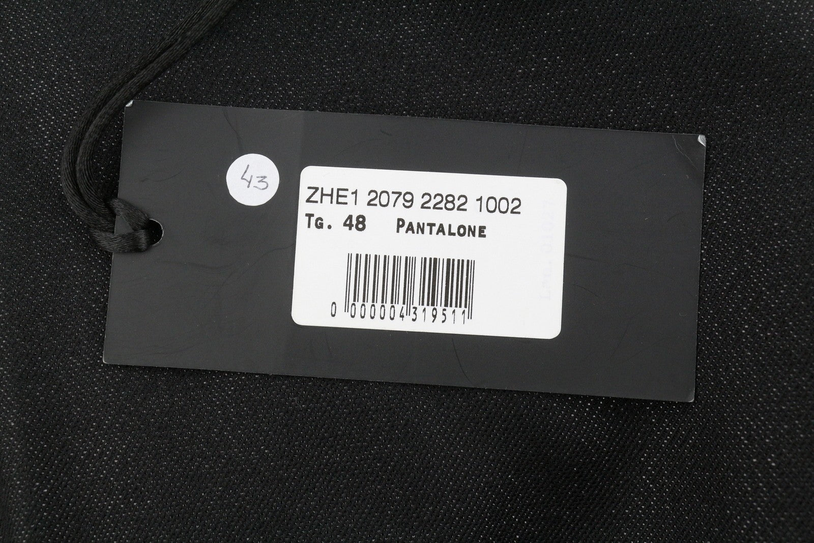 JOHN RICHMOND Women Trousers UK16 W34 Black Wool Glitter Look Zip Fly Straight