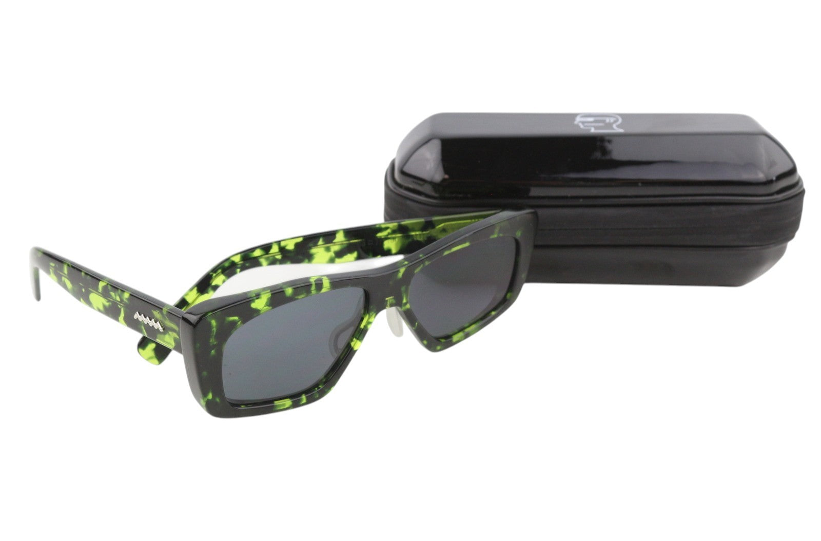 BRAIN DEAD Kopelman Black-Green Tortoise Men Sunglasses OS Patterned Unisex