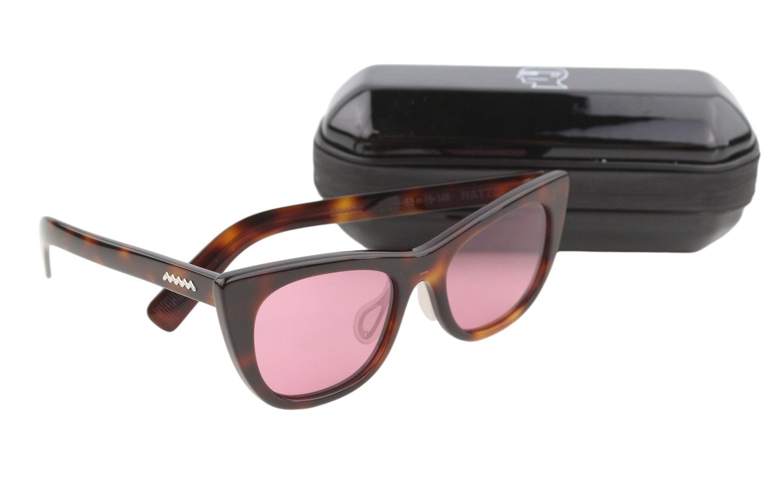 BRAIN DEAD Natto Brown Tortoise/Rose Women Sunglasses OS UV Protection Tinted