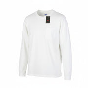 LEVI'S Relaxed Men T-Shirt XS White Cotton Tricot Long Sleeved