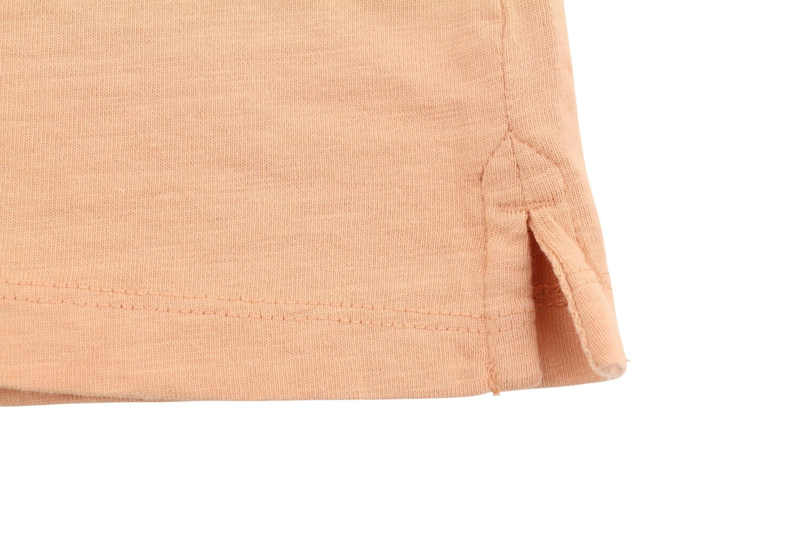 LEVI'S Slim Men Polos S Orange Cotton Tricot Short Sleeve