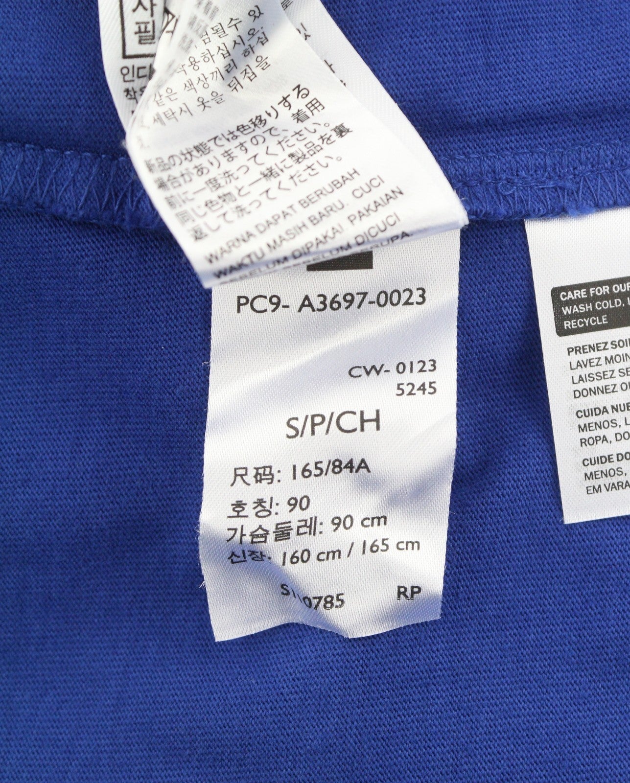 LEVI'S Relaxed Men T-Shirt S Blue Tricot Patch Pocket Short Sleeve