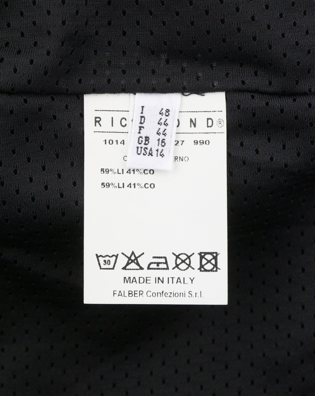 JOHN RICHMOND Women Jacket UK16 L Black Linen Blend Full Zip Lightweight Bomber