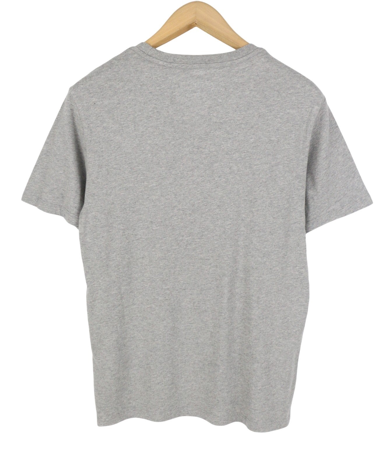 LEVI'S Standard Men T-Shirt S Grey Melange Crew Neck Tricot Short Sleeve