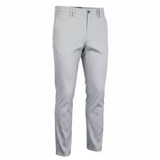 RICHMOND Men Trousers 48 Grey Zip-Fly Plain Chino Styled Classic Pocketed