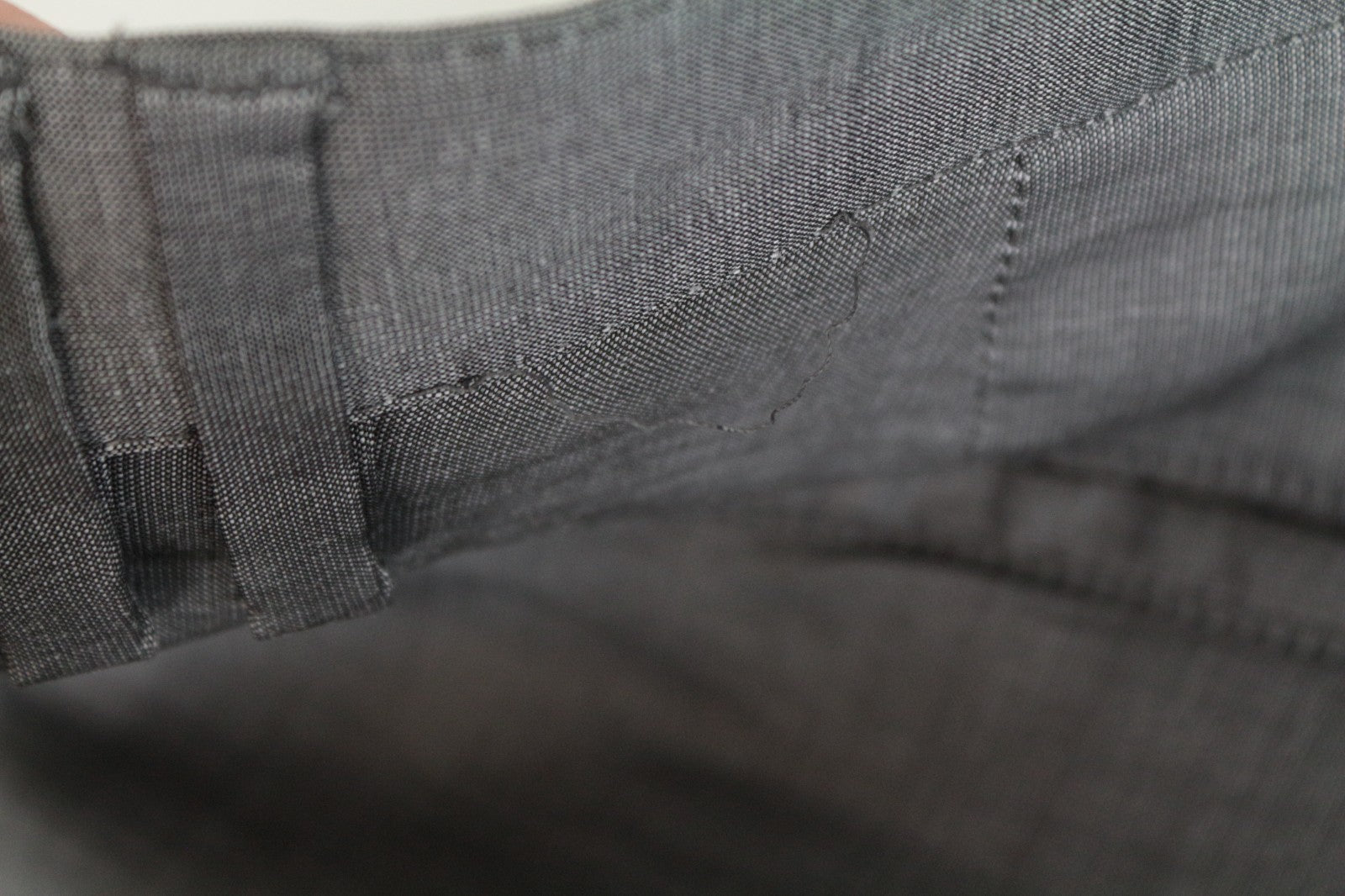 RICHMOND Men Trousers 48 Grey Zip-Fly Plain Chino Styled Classic Pocketed