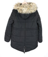 Schwarze Nylonjacke