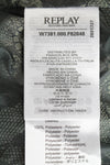 Schwarze Nylonjacke