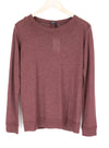 Burgundy Jersey Top