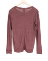 Burgundy Jersey Top