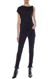 DIESEL Slandy 085AV Women Jeans W25/L30 Distressed Hems Super Slim Skinny Fit