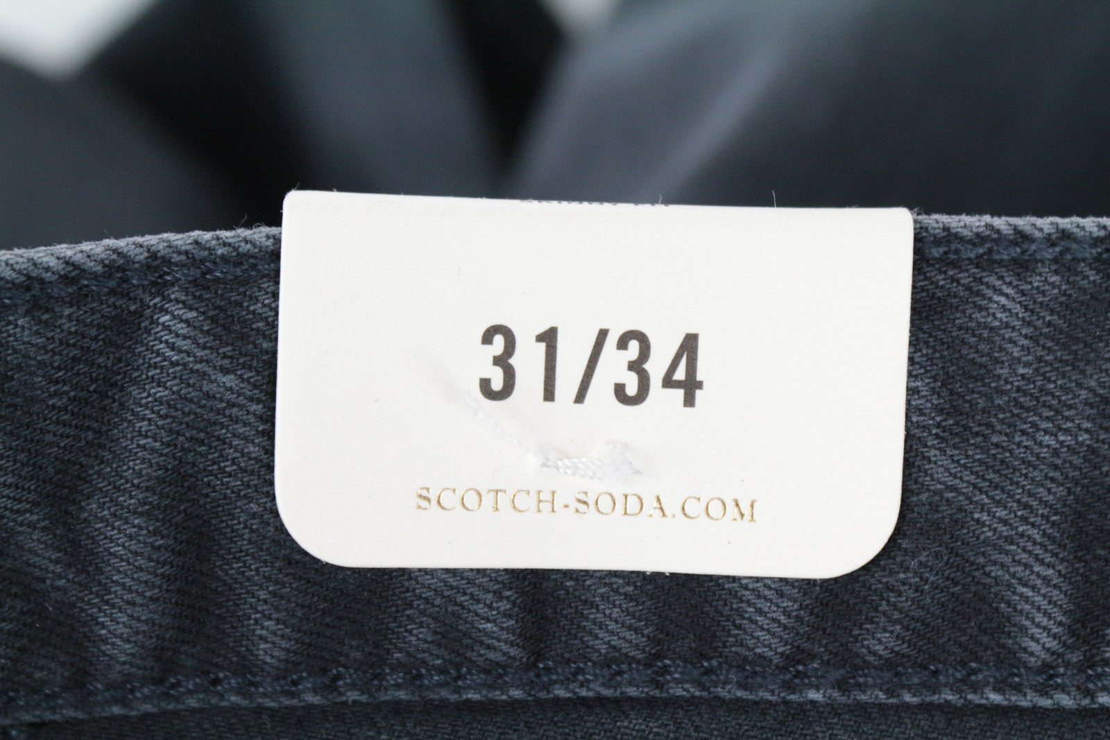 SCOTCH & SODA Pike Men Jeans W31/L34 Grey Skinny Fitted Stretch Zippered Ripped