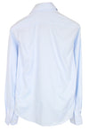 Blue Twill Button-Up