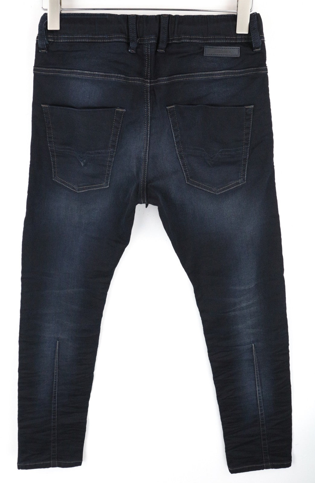 DIESEL Krooley-Ne 0686F Men Jeans W26 Taper Boys Denim Drawstring Sweat Jogg