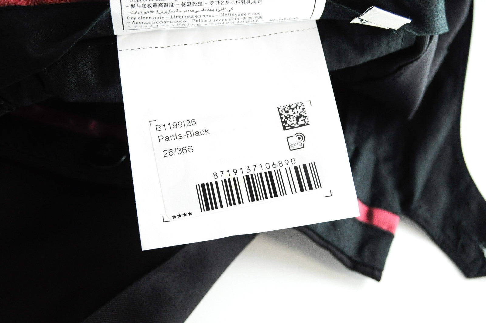 SUITSUPPLY Lazio Tux Men Suit UK44S Black Slim Pure Wool Super 110's 2 Piece
