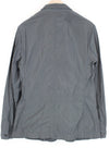 Grey Polyester Blazer
