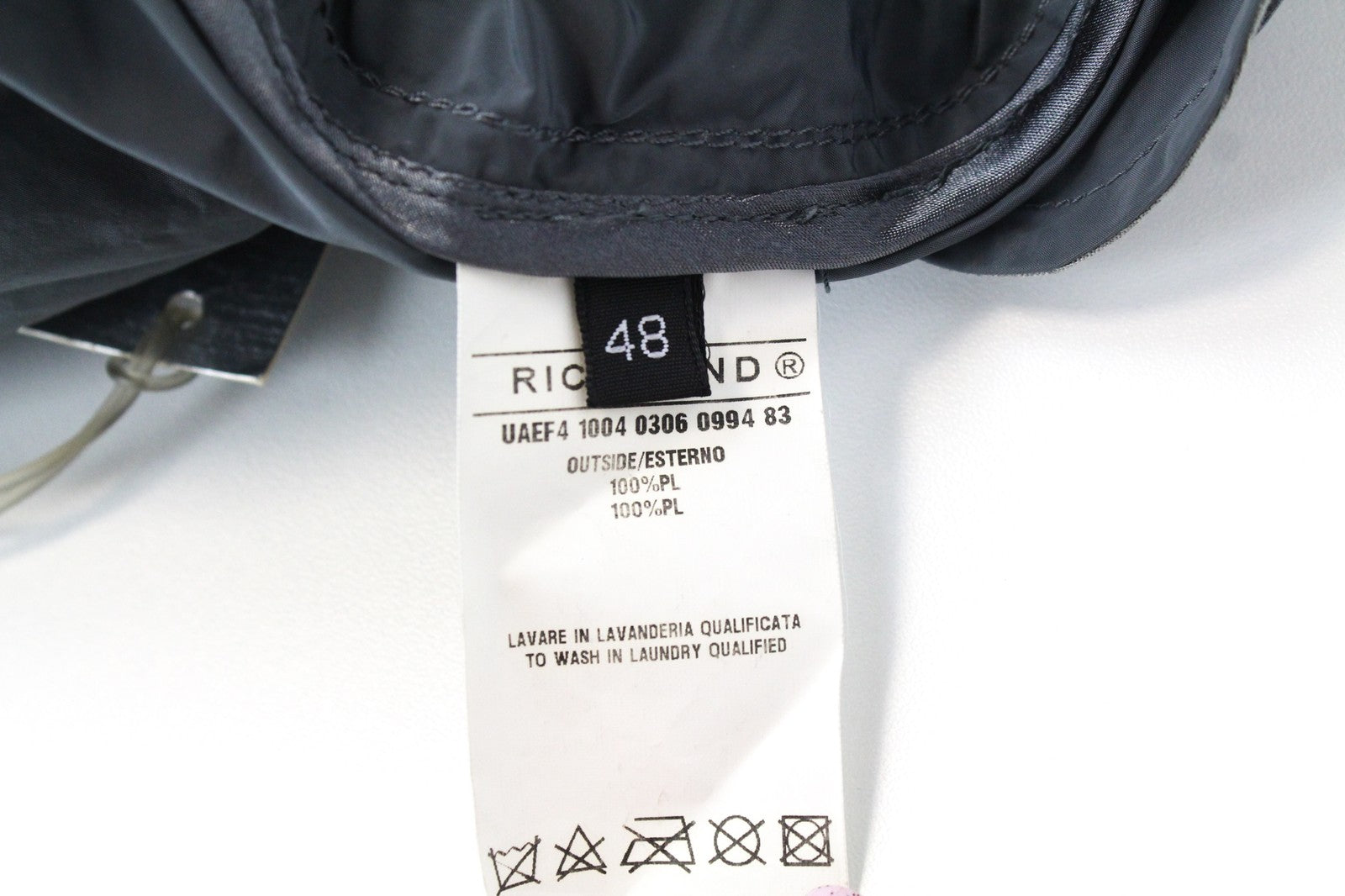 RICHMOND Men Blazer 48 Grey Single-Breasted Unlined Peak Collared Casual